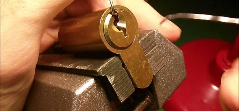 Use paperclips to pick a lock