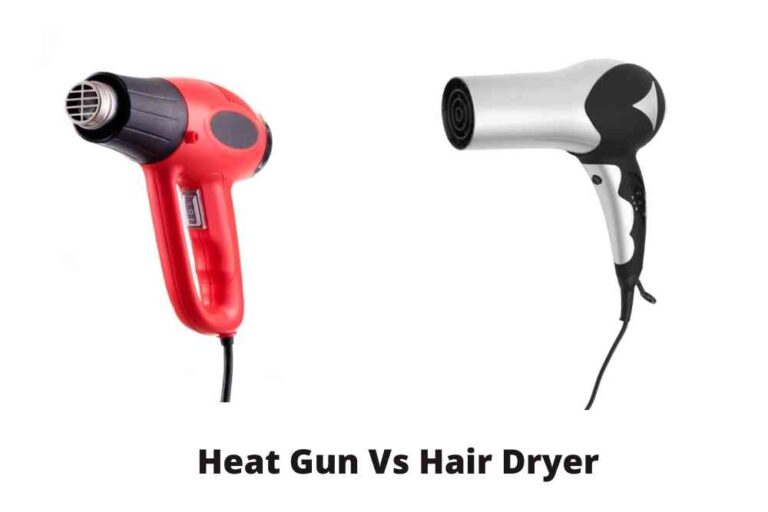Heat gun vs Hair Dryer